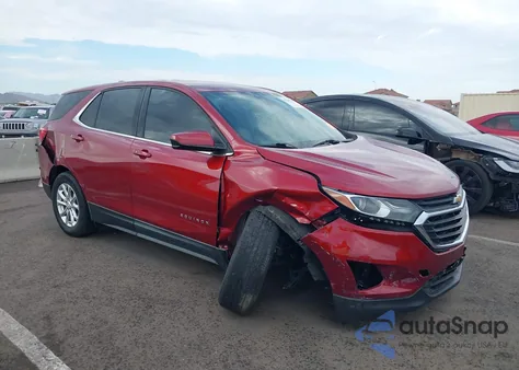 2020 Chevrolet Equinox Fwd Lt 1.5L Turbo из США, поврежденный, VIN 2GNAXKEV5L6252961